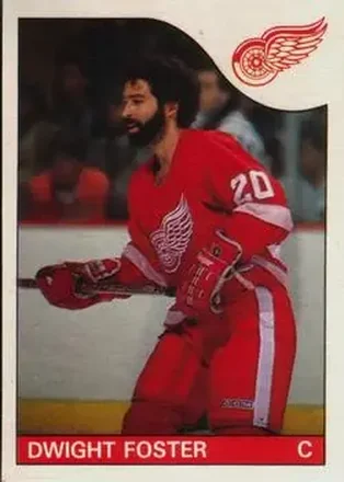 1985-86 O-Pee-Chee #14 - Dwight Foster - Detroit Red Wings 1985-86 O-Pee-Chee #14 - Dwight Foster - Detroit Red Wings