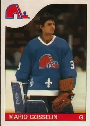 1985-86 O-Pee-Chee #18 Mario Gosselin
