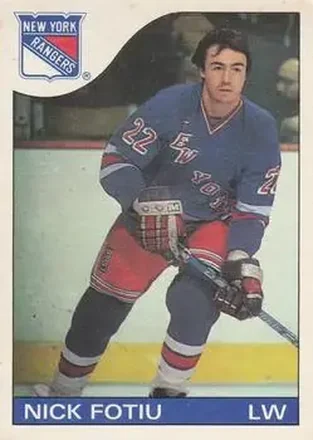 1985-86 O-Pee-Chee #22 Nick Fotiu