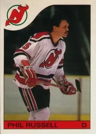 1985-86 O-Pee-Chee #30 Phil Russell