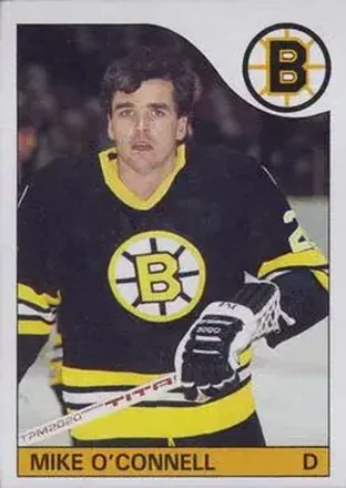 1985-86 Topps #2 - Mike O'Connell - Boston Bruins