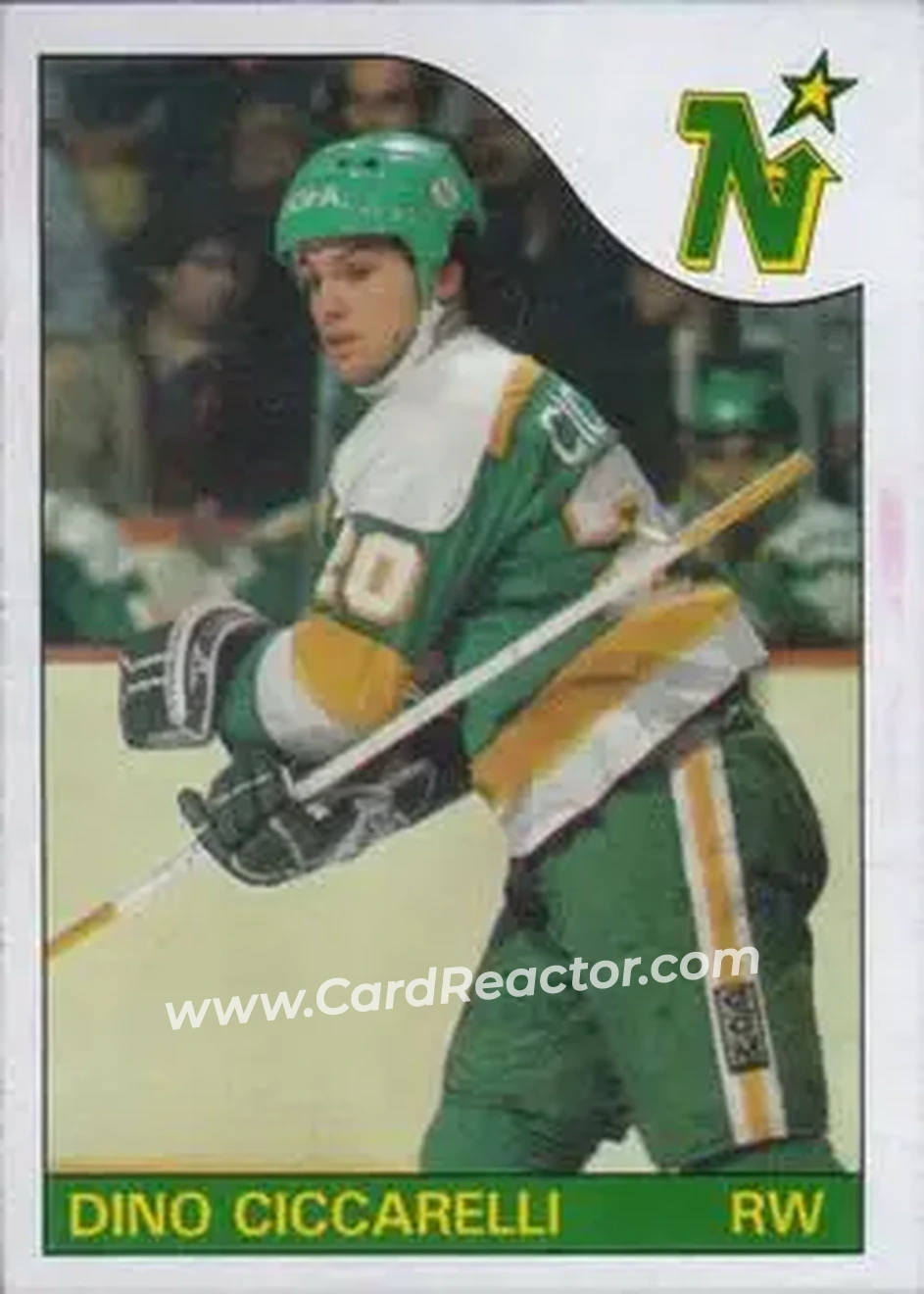1985-86 Topps #13 - Dino Ciccarelli - Minnesota North Stars
