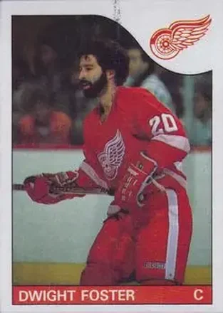 1985-86 Topps #14 - Dwight Foster - Detroit Red Wings 1985-86 Topps #14 - Dwight Foster - Detroit Red Wings