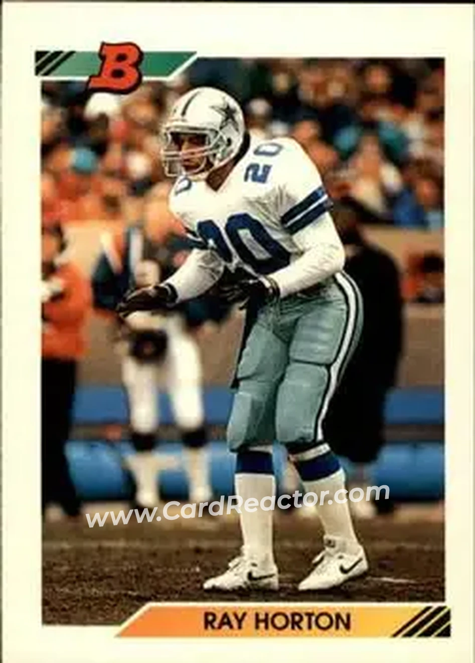 1992 Bowman #5 - Ray Horton - Dallas Cowboys - Front
