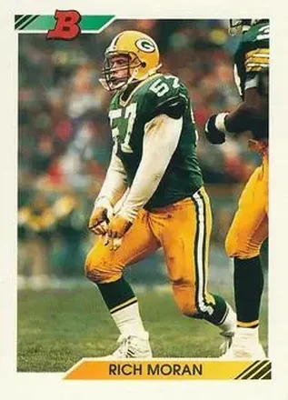 1992 Bowman #6 - Rich Moran - Green Bay Packers