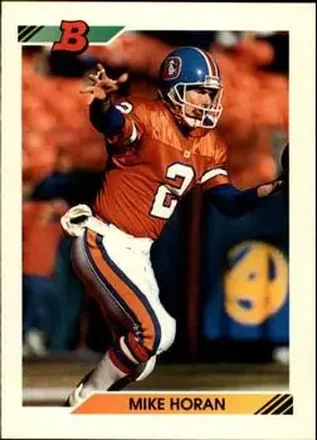 1992 Bowman #8 - Mike Horan - Denver Broncos