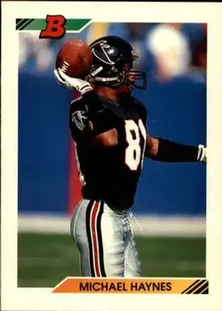 1992 Bowman #11 - Michael Haynes - Atlanta Falcons
