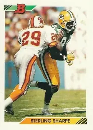 1992 Bowman #20 Sterling Sharpe