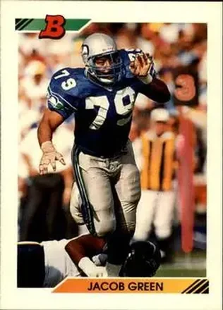 1992 Bowman #21 Jacob Green