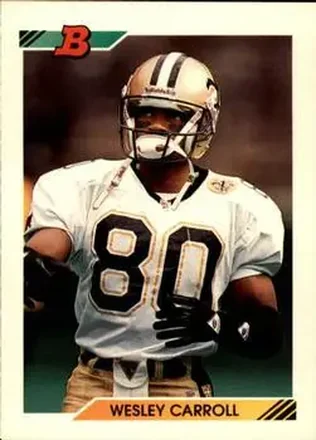1992 Bowman #22 Wesley Carroll