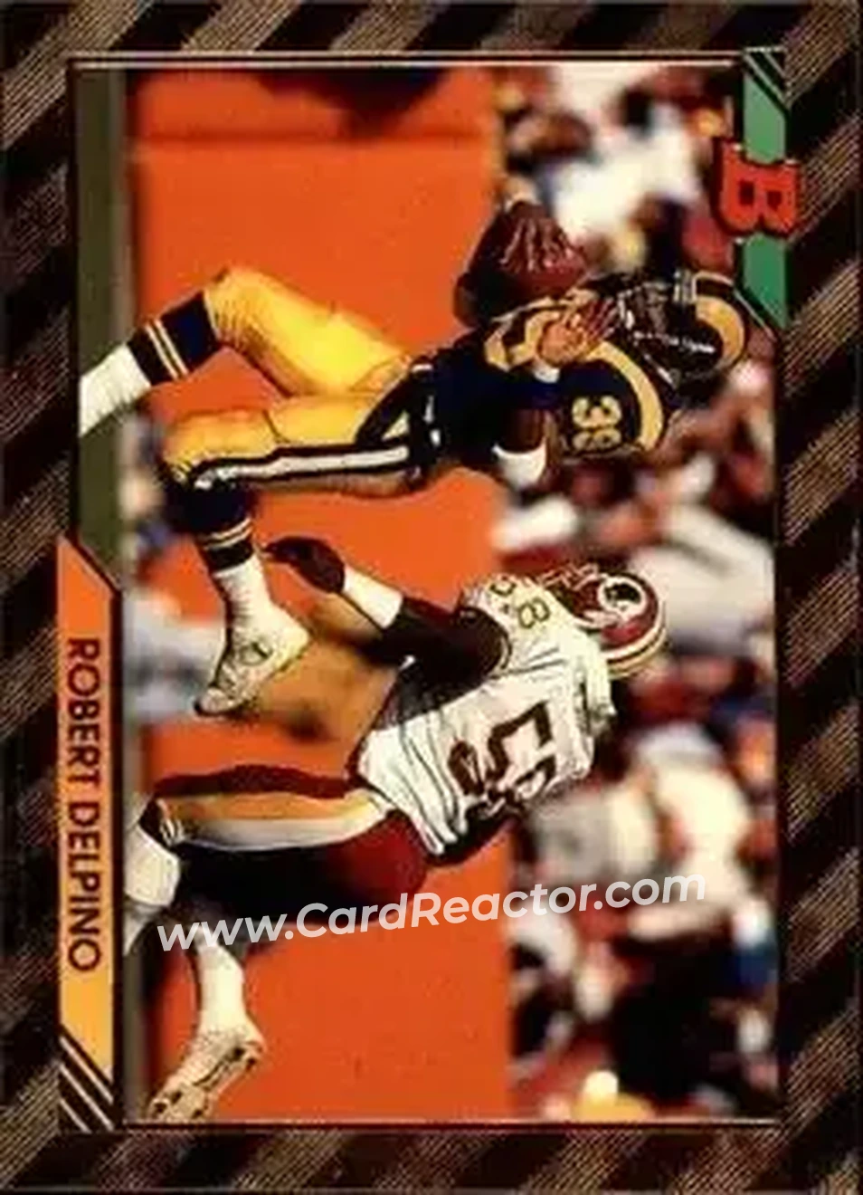 1992 Bowman #27 - Robert Delpino - Los Angeles Rams - Front