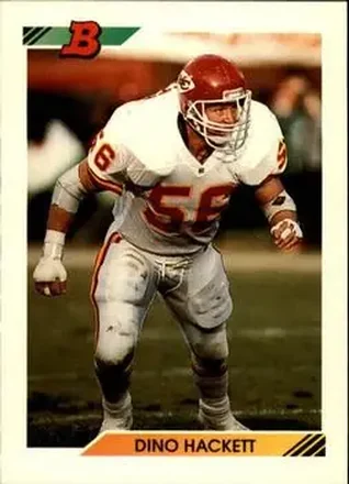 1992 Bowman #32 Dino Hackett