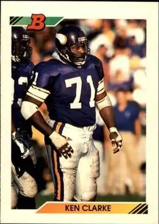 1992 Bowman #40 Ken Clarke