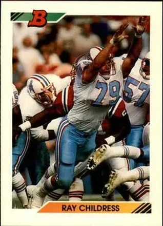 1992 Bowman #43 Ray Childress