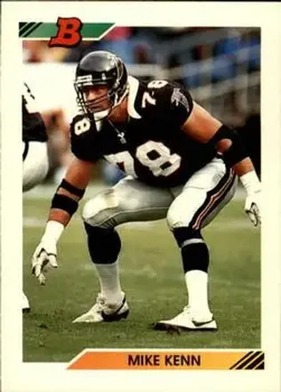 1992 Bowman #44 Mike Kenn