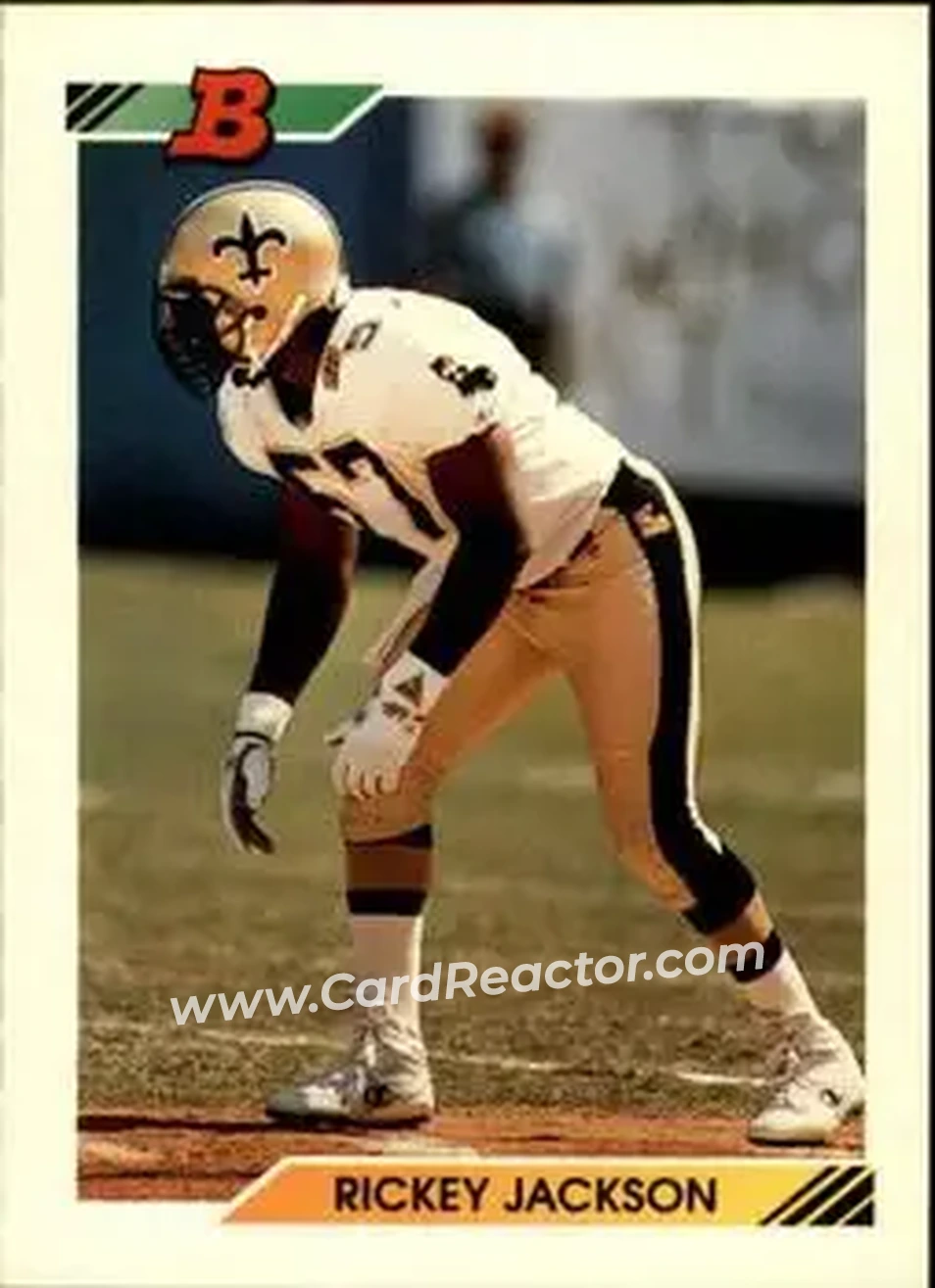 1992 Bowman #51 - Rickey Jackson - New Orleans Saints