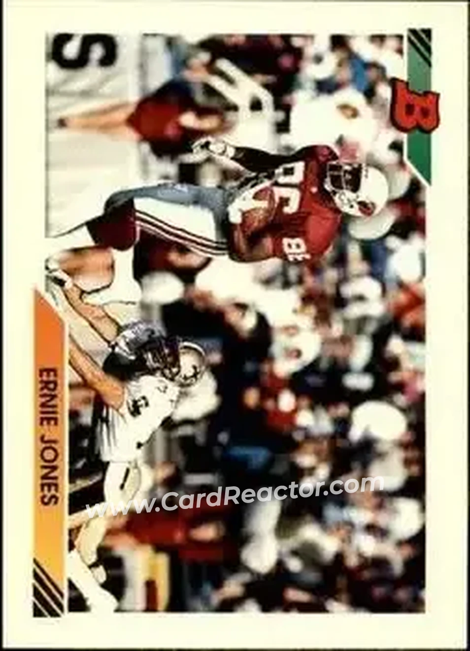 1992 Bowman #54 - Ernie Jones - Phoenix Cardinals - Front 1992 Bowman #54 - Ernie Jones - Phoenix Cardinals - Front