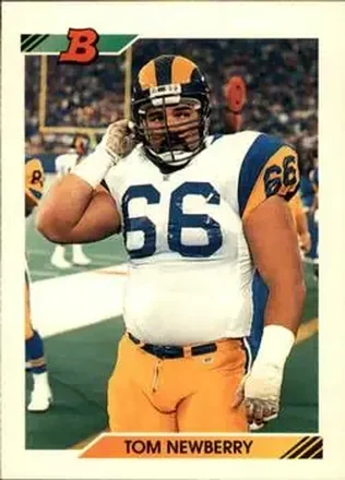 1992 Bowman #55 Tom Newberry