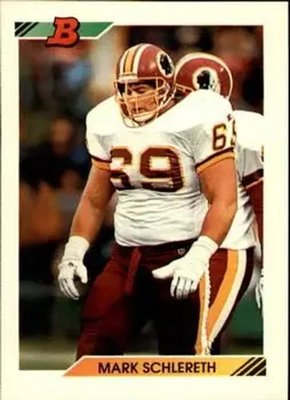 1992 Bowman #64 Mark Schlereth