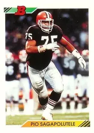 1992 Bowman #71 Pio Sagapolutele