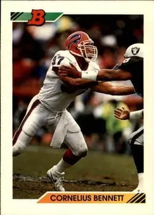 1992 Bowman #72 - Cornelius Bennett - Buffalo Bills