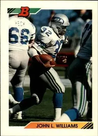 1992 Bowman #83 John L. Williams