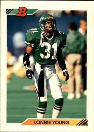 1992 Bowman #87 Lonnie Young