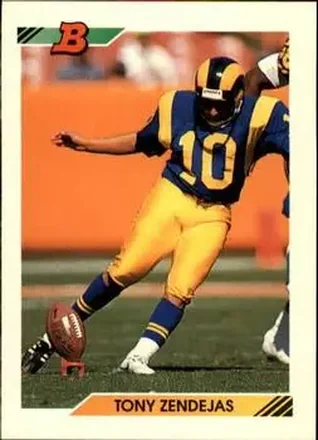 1992 Bowman #89 Tony Zendejas