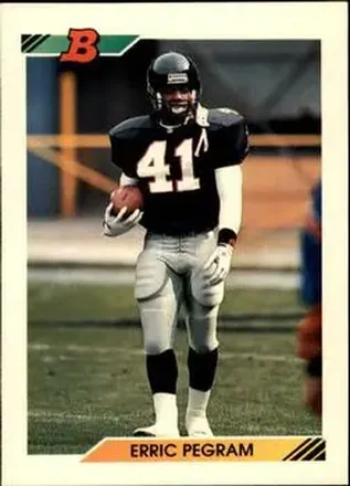 1992 Bowman #93 Erric Pegram