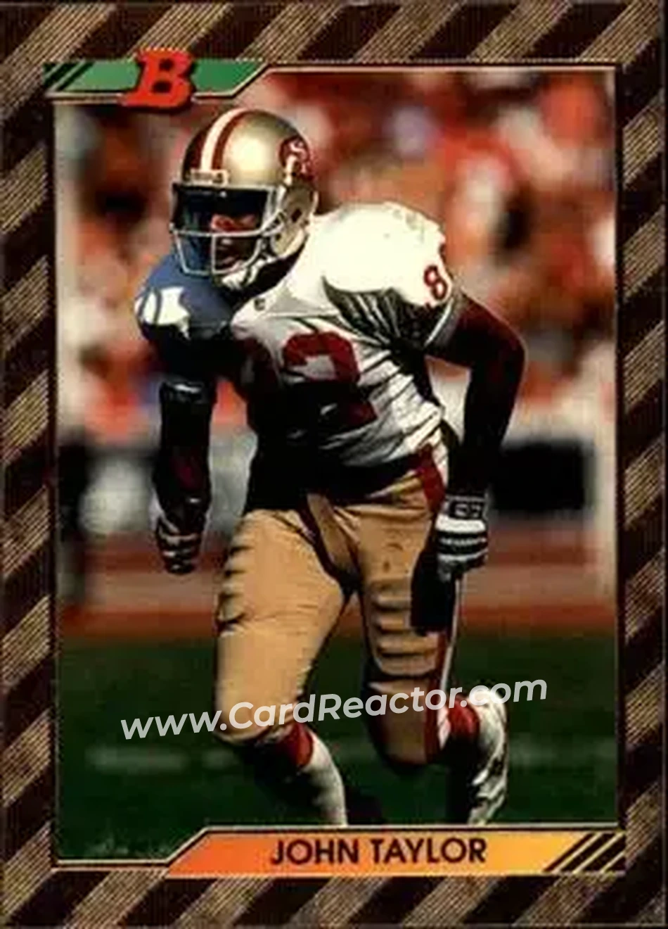 1992 Bowman #99 - John Taylor - San Francisco 49ers - Front