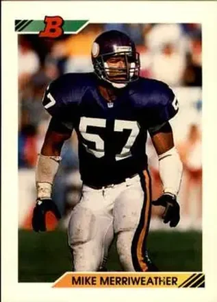 1992 Bowman #103 Mike Merriweather