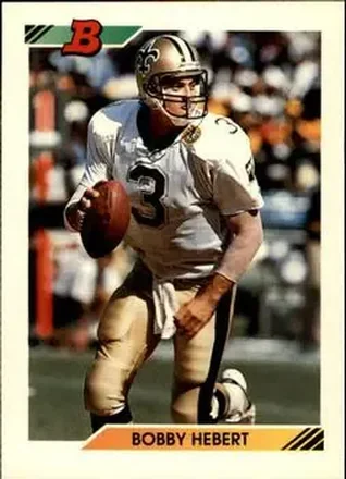 1992 Bowman #107 Bobby Hebert