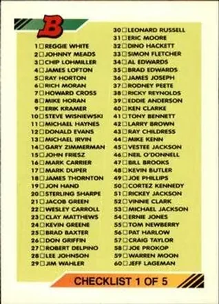 1992 Bowman #113 1: 1 115