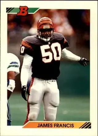 1992 Bowman #116 James Francis