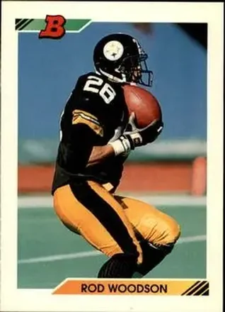 1992 Bowman #117 - Rod Woodson - Pittsburgh Steelers