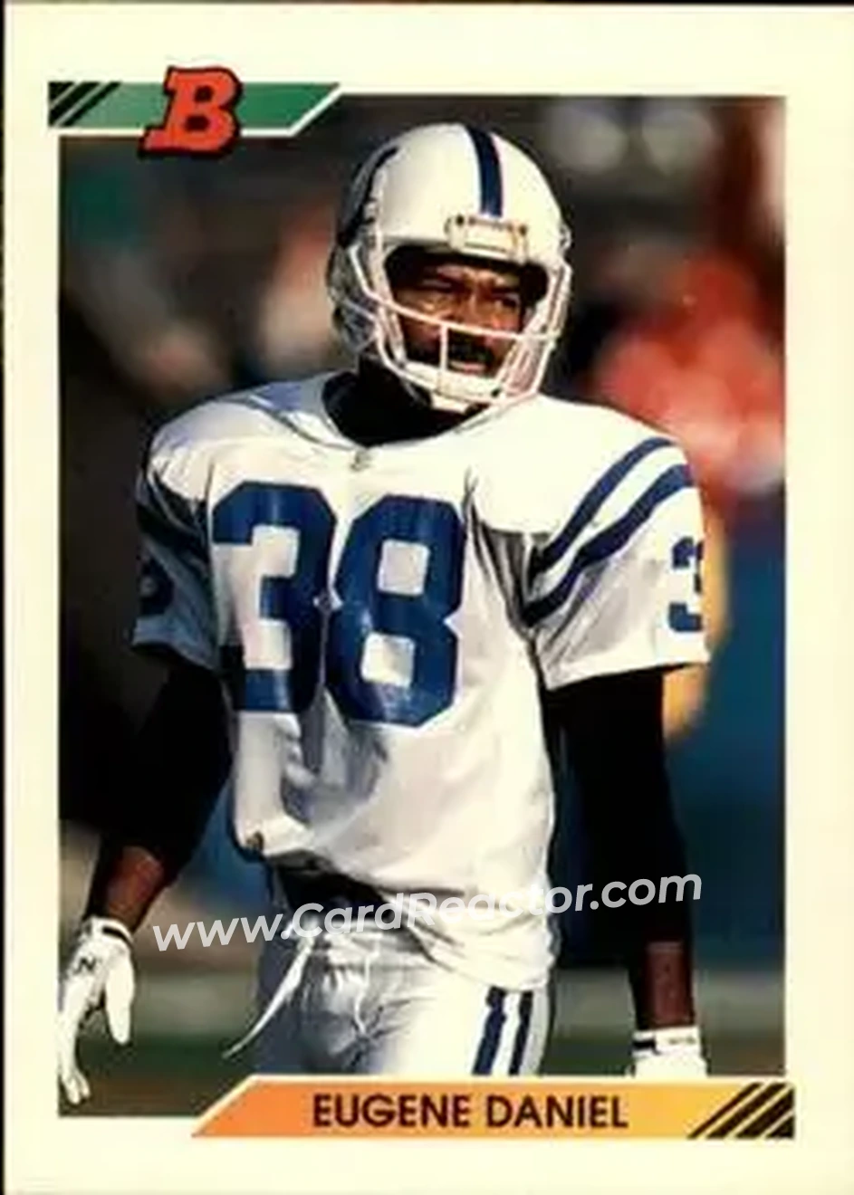 1992 Bowman #119 - Eugene Daniel - Indianapolis Colts - Front