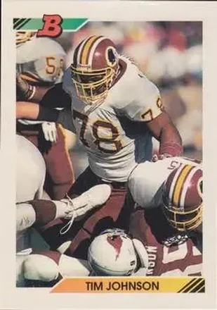 1992 Bowman #124 Tim Johnson