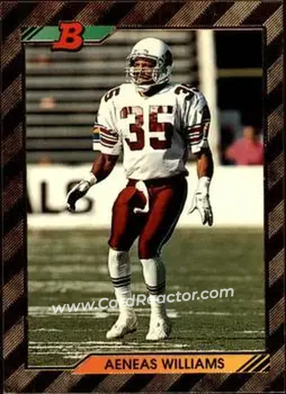 1992 Bowman #126 - Aeneas Williams - Phoenix Cardinals - Front