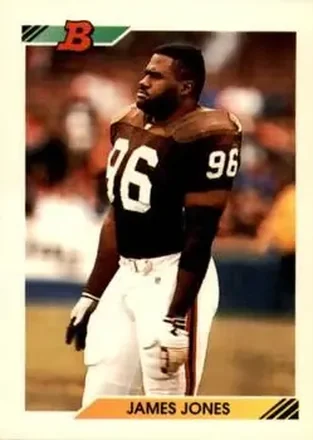 1992 Bowman #127 James Jones