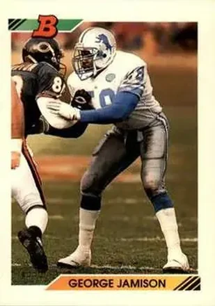 1992 Bowman #128 George Jamison