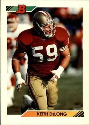 1992 Bowman #131 Keith DeLong