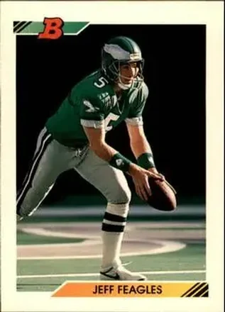 1992 Bowman #136 Jeff Feagles