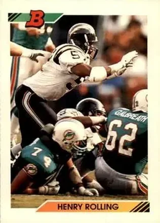 1992 Bowman #138 Henry Rolling