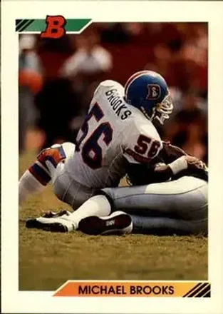 1992 Bowman #154 Michael Brooks