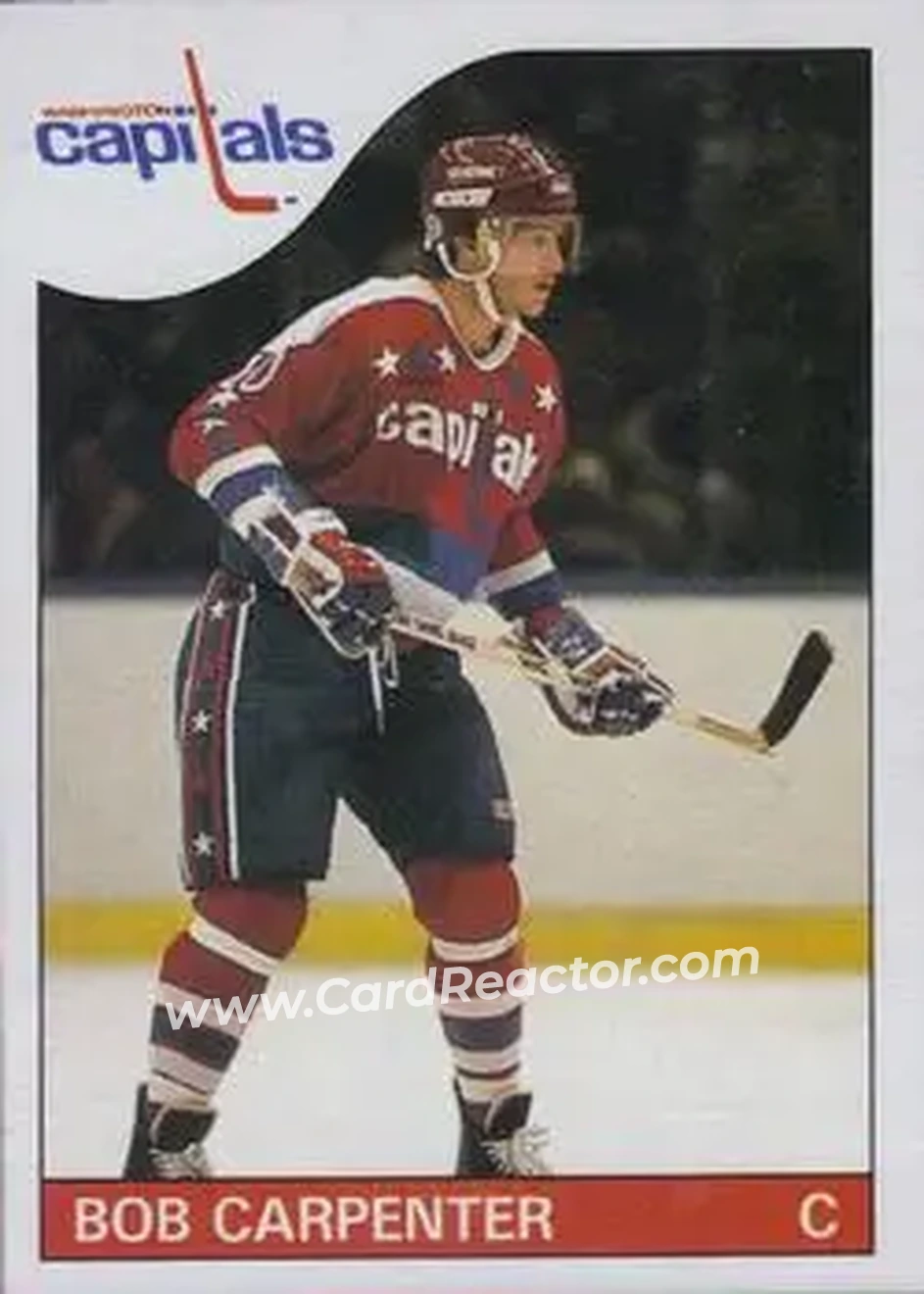 1985-86 Topps #26 - Bob Carpenter - Washington Capitals - Front