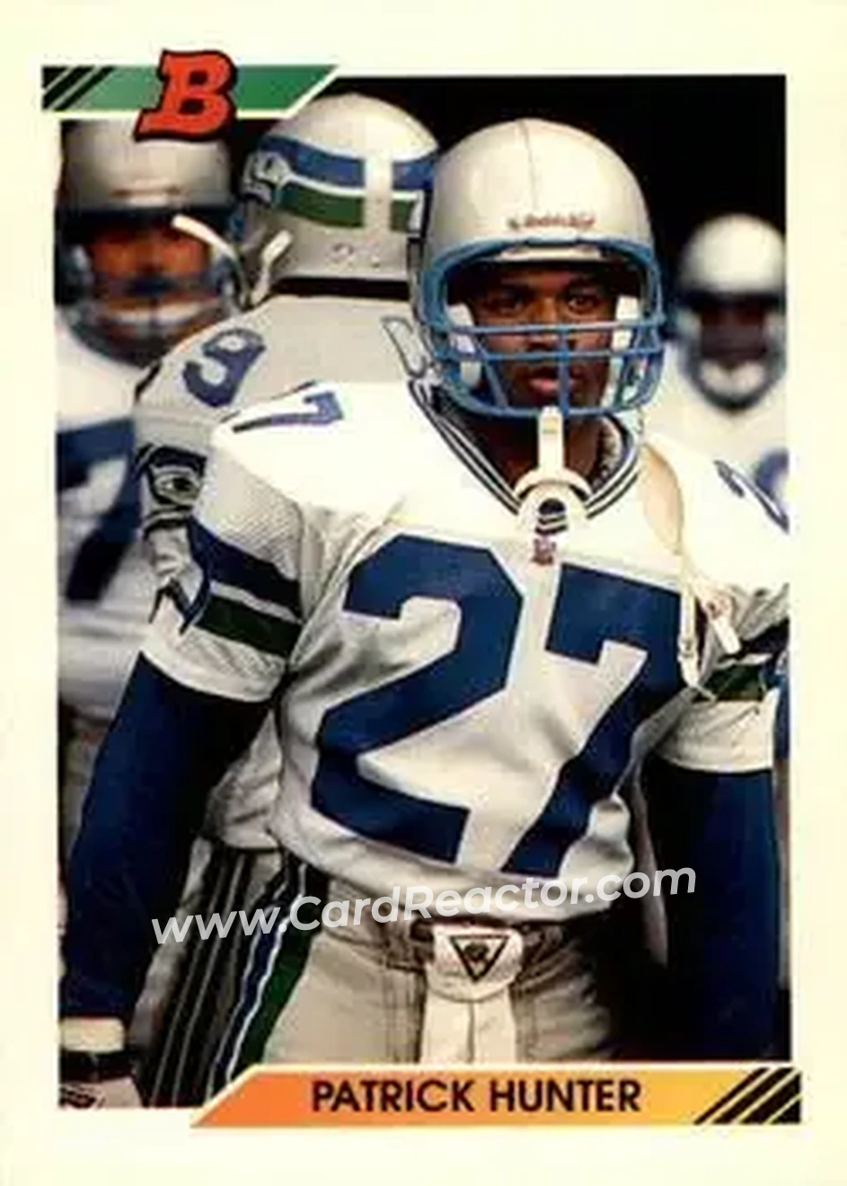 1992 Bowman #146 - Patrick Hunter - Seattle Seahawks - Front