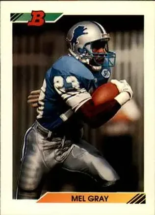 1992 Bowman #201 - Mel Gray - Detroit Lions