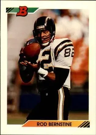 1992 Bowman #220 - Rod Bernstine - San Diego Chargers