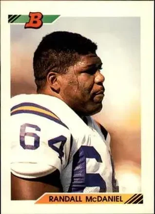 1992 Bowman #281 Randall McDaniel