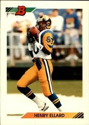 1992 Bowman #287 Henry Ellard